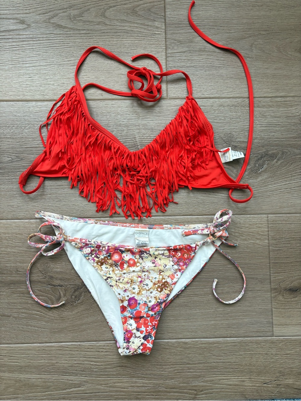 L Space Bikini Fringe Set